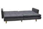 Καναπές-κρεβάτι Flexible pakoworld σε ανθρακί ύφασμα 198x87x76εκ - Image 7