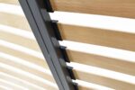 Σομιές μεταλλικός Kort με 17x2 ανατομικές τάβλες 162x195x4εκ - Image 3