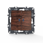 PRIME ΜΠΟΥΤΟΝ ΡΟΛΛΩΝ ΜΕ ΚΛΙΠ 1-1P 10A 250VAC IP20 ΞΥΛΟ