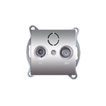 PRIME ΠΡΙΖΑ TV-SAT ΤΕΡΜΑΤΙΚΗ ΘΩΡΑΚΙΣΗ ΑΡΣΕΝΙΚΟ ΦΙΣ & F ΣΥΝΔΕΣΜΟΣ IP20 MAT ΑΛΟΥΜΙΝΙΟ