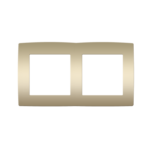 PRIME ΠΛΑΙΣΙΟ 2 ΘΕΣΕΩΝ IP20 MAT ΣΑΜΠΑΝΙΖΕ