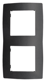 PRIME ΠΛΑΙΣΙΟ 2 ΘΕΣΕΩΝ IP20 ΓΚΡΙ - Image 2