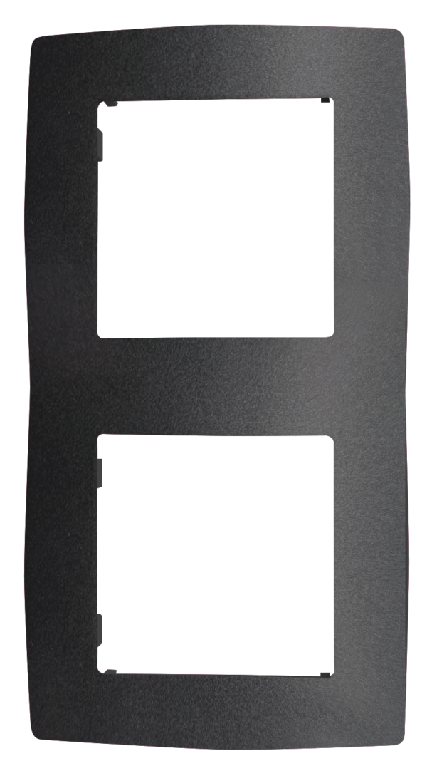 PRIME ΠΛΑΙΣΙΟ 2 ΘΕΣΕΩΝ IP20 ΓΚΡΙ - Image 2
