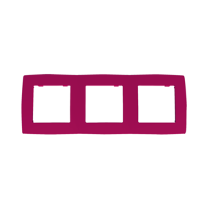 PRIME ΠΛΑΙΣΙΟ 3 ΘΕΣΕΩΝ IP20 ΡΟΖ