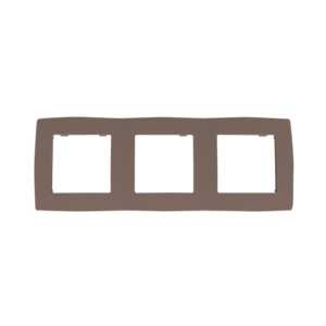 PRIME ΠΛΑΙΣΙΟ 3 ΘΕΣΕΩΝ IP20 ΕΚΡΟΥ