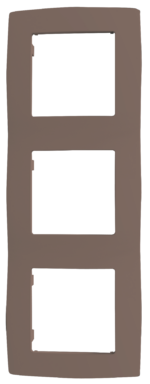 PRIME ΠΛΑΙΣΙΟ 3 ΘΕΣΕΩΝ IP20 ΕΚΡΟΥ - Image 2