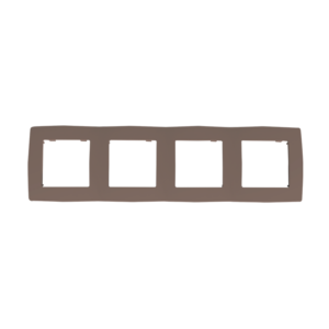 PRIME ΠΛΑΙΣΙΟ 4 ΘΕΣΕΩΝ IP20 ΕΚΡΟΥ