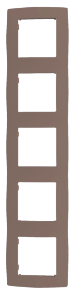 PRIME ΠΛΑΙΣΙΟ 5 ΘΕΣΕΩΝ IP20 ΕΚΡΟΥ - Image 2