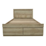 Κρεβάτι Olympus pakoworld με συρτάρι castillo-oak 100x200εκ - Image 3