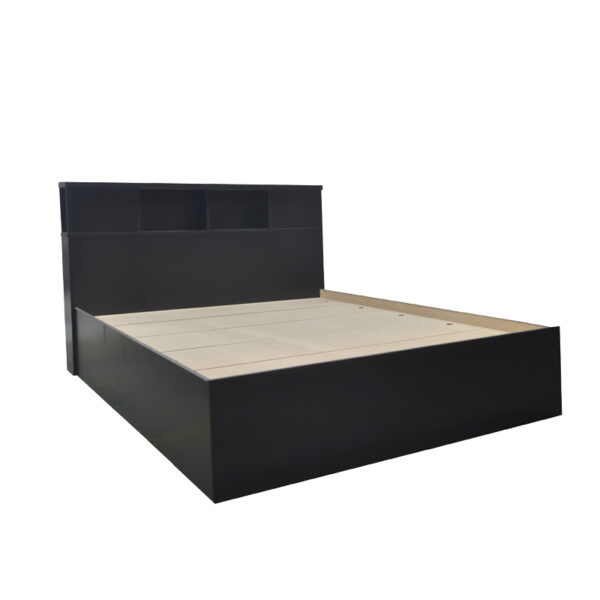 Κρεβάτι OLYMPUS pakoworld σε χρώμα wenge 140x200εκ - Image 2