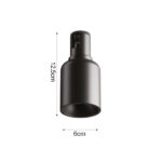 Inlight Φωτιστικό LED 12W 3000K για Chandler Track μαύρη απόχρωση D:6cmX12,5cm (13C-00031) - Image 3
