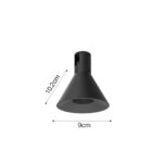 Inlight Φωτιστικό LED 7W 3000K για Chandler Track σε μαύρη απόχρωση D:9mx10,5cm (13C-00091) - Image 3