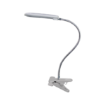 LED ΓΡΑΦΕΙΟΥ 5W ΓΚΡΙ 4000K+ΣΠΙΡΑΛ+ΚΛΙΠ 230V 7