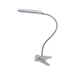 LED ΓΡΑΦΕΙΟΥ 5W ΓΚΡΙ 4000K+ΣΠΙΡΑΛ+ΚΛΙΠ 230V 7