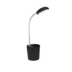 NETTO LED Φ/Σ ΓΡΑΦΕΙΟΥ 5W 4000Κ ΜΟΛΥΒΟΘΗΚΗ ΜΑΥΡΟ 230V Φ11ΧΗ49CM HULLEN