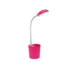 NETTO LED Φ/Σ ΓΡΑΦΕΙΟΥ 5W 4000Κ ΜΟΛΥΒΟΘΗΚΗ ΡΟΖ 230V Φ11ΧΗ49CM HULLEN