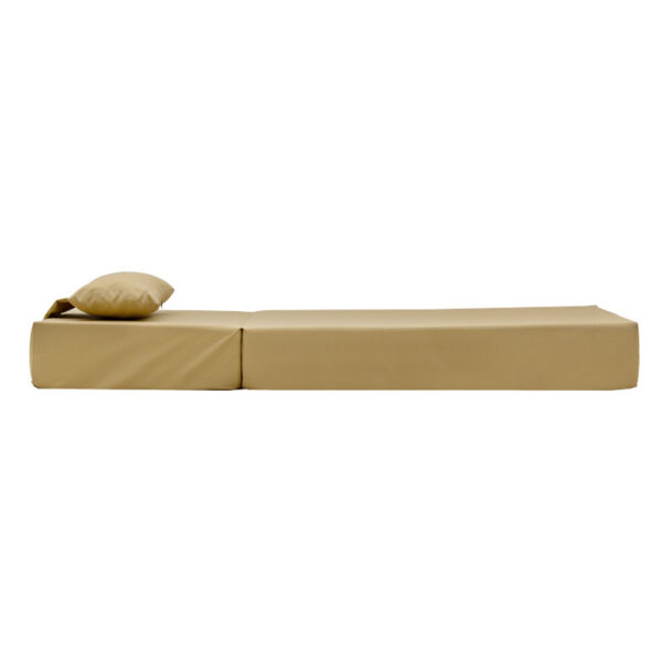 Μαξιλάρι ξαπλώστρας Specta pakoworld ύφασμα μπεζ 60x190x20εκ - Image 4