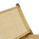 Πολυθρόνα Jerenze pakoworld φυσικό teak ξύλο-φυσικό rattan 65x78x68εκ - Image 7