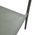 Πολυθρόνα στοιβαζόμενη Convince pakoworld αλουμίνιο με καφέ σκελετό-textilene-pe rattan 56x63x82εκ - Image 7