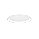 Inlight Πλαφονιέρα οροφής LED 28W 3CCT από λευκό μέταλλο και ακρυλικό D:80x5cm (42044-B-White)