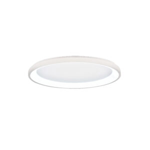 Inlight Πλαφονιέρα οροφής LED 28W 3CCT από λευκό μέταλλο και ακρυλικό D:80x5cm (42044-B-White)