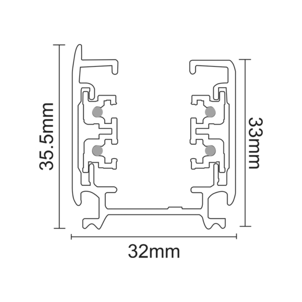 ΡΑΓΑ 4 ΚΑΛΩΔΙΩΝ 3m ΜΑΥΡΗ - Image 2