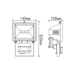ΠΡΟΒΟ ΙΩΔ ΤΕΤ. ΛΑΜΠΑ 150W+ΑΝ. ΓΚΡΙ - Image 2