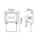 # ΠΡΟΒΟΛΕΑΣ ΙΩΔΙΟΥ ΑΝΕΥ.ΛΑΜ.1500W ΛΕΥΚΟΣ - Image 2