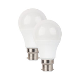 LED SMD B22 A60 7W 4000K 230V AC 580LM RA80 30000H 270° DUO PACK