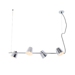 NETTO ΚΡΕΜΑΣΤΟ Φ/Σ 4ΧΕ14 ΧΡΩΜΙΟ ΜΕΤΑΛΛΙΚΟ 27Χ102ΧΗ120CM AYRAN