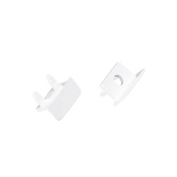 SET OF WHITE PLASTIC END CAPS FOR P139N