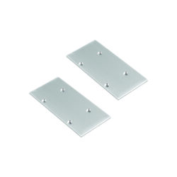 SET OF METAL END CAPS FOR P49N