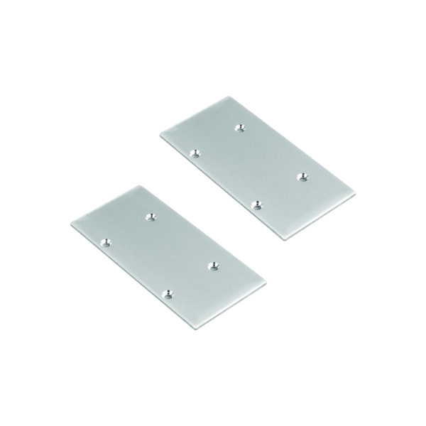 SET OF METAL END CAPS FOR P49N