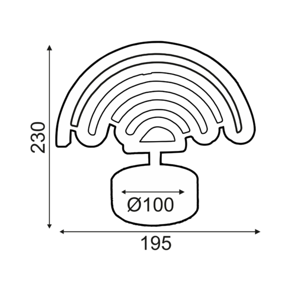 66 NEON LED ΛΑΜΠΑΚΙΑ ΜΕ ΜΠΑΤΑΡΙΑ (3xAA)/USB