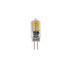 LED SMD G4 2W 6000K 12V AC/DC 200LM RA80 30000H 360° PLASTIC CLEAR