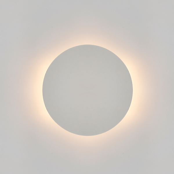 LED ΓΥΨΙΝΟ ΕΠΙΤΟΙΧΟ Φ/Σ ΦΥΣΙΚΟ 5W 300Lm 3000K Φ150Χ45 RAFA - Image 2
