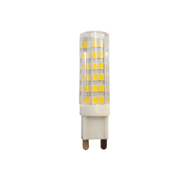 LED SMD G9 7W 3000K 230V AC 580LM RA80 30000H 300° CERAMIC