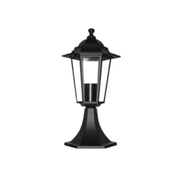 ΦΑΝΑΡΙ ΚΟΛΩΝΑΣ ΜΑΥΡΟ ΙΡ44 Ε27 60W RAL C0026
