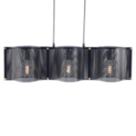NETTO ΚΡΕΜΑΣΤΟ Φ/Σ 3ΧΕ27 ΜΑΥΡΟ ΜΕΤΑΛΛΙΚΟ 85X20XH120CM MORDOR