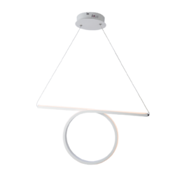 NETTO ΚΡΕΜΑΣΤΟ Φ/Σ LED 32W 3000K 1920LM ΛΕΥΚΟ ΑΛΟΥΜΙΝΙΟ 64Χ17ΧΗ120CM ZERO