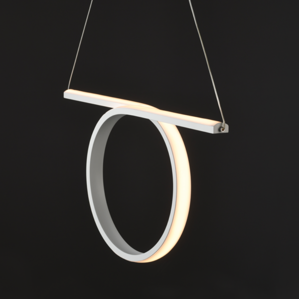 NETTO ΚΡΕΜΑΣΤΟ Φ/Σ LED 32W 3000K 1920LM ΛΕΥΚΟ ΑΛΟΥΜΙΝΙΟ 64Χ17ΧΗ120CM ZERO - Image 2