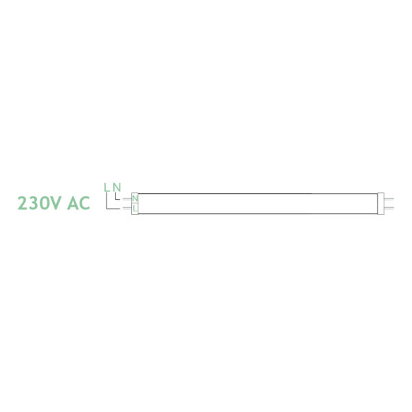 LED SMD T8 G13 14W 4000K 90CM 230V AC 1400LM RA80 30000H 320° GLASS - Image 2