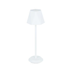 ^LED SMD TABLE BATTERY LUMINAIRE 3W 140LM  3.000K SAND WHITE 120°  CRI80 IP54