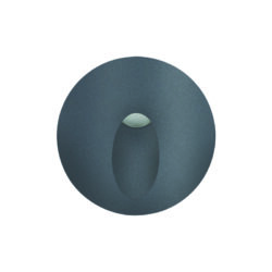 LED HP WALL RECESSED LUMINAIRE 3W 55LM 230VAC 3.000K DARK GREY CRI80 IP65 30.000HRS(INSTAL BOX INC)