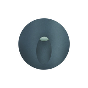 LED HP WALL RECESSED LUMINAIRE 3W 55LM 230VAC 3.000K DARK GREY CRI80 IP65 30.000HRS(INSTAL BOX INC)