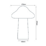 ^LED SMD POST LUMINAIRE 10W 850LM 230V AC 3.000K RA80 IP65 30.000HRS WHITE CEMENT - Image 4