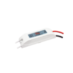 MINI PLASTIC CV LED DRIVER 12W 230V AC-12V DC 1A IP20 WITH CABLES