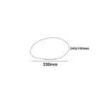 ΗΛΙΑΚΗ/ΕΠΑΝΑΦΟΡΤΙΖΟΜΕΝΗ RGBW LED ΠΕΤΡΑ 33*24*14cm IP54 LiFePO4 1800mAh - Image 2