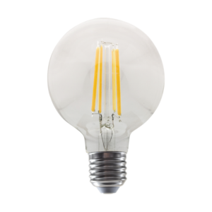 LED FILAMENT E27 G80 10W 4000K 230V AC 1260LM RA80 30000H 360°