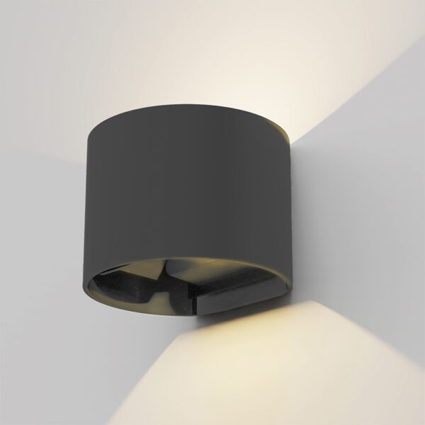 it-Lighting Flathead LED 6W 3CCT Outdoor Wall Lamp in White Color (80203540) - Image 2